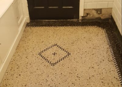 Granito vloer na renovatie