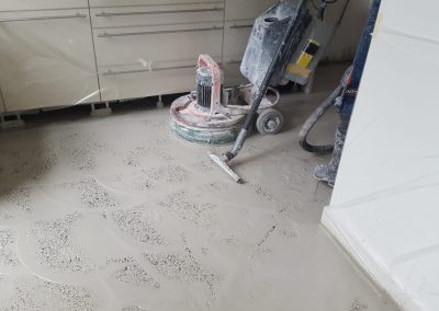 Granito keukenvloer schuren